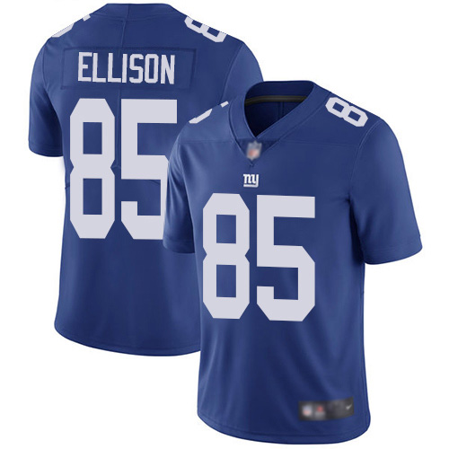 Men New York Giants #85 Rhett Ellison Royal Blue Team Color Vapor Untouchable Limited Player Football NFL Jersey->new york giants->NFL Jersey
